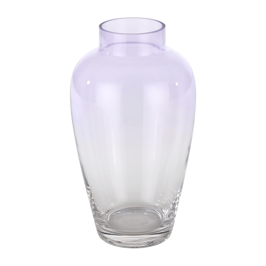 Eglo 421356 - KENYASI Glass Vase 27 x 15.5 cm, Purple