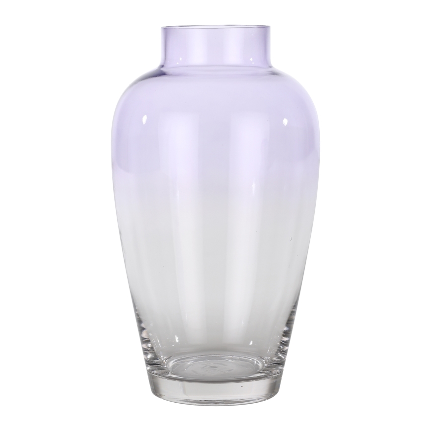 Eglo 421356 - KENYASI Glass Vase 27 x 15.5 cm, Purple