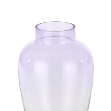 Eglo 421356 - KENYASI Glass Vase 27 x 15.5 cm, Purple