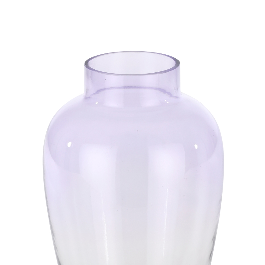 Eglo 421356 - KENYASI Glass Vase 27 x 15.5 cm, Purple