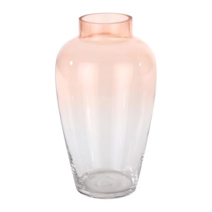 Eglo 421357 - KENYASI Glass Vase, 27 x 15.5 cm, Pink