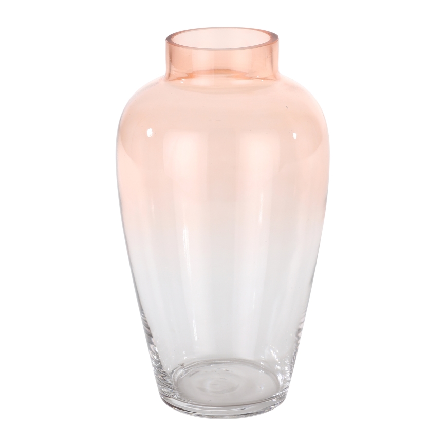 Eglo 421357 - KENYASI Glass Vase, 27 x 15.5 cm, Pink