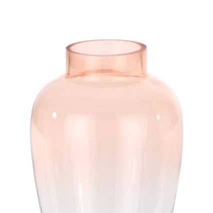 Eglo 421357 - KENYASI Glass Vase, 27 x 15.5 cm, Pink