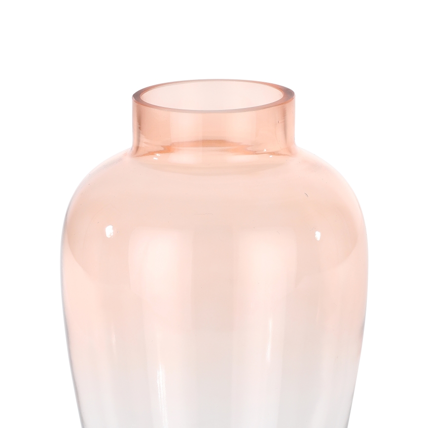 Eglo 421357 - KENYASI Glass Vase, 27 x 15.5 cm, Pink