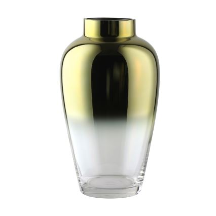 Eglo 421358 - KENYASI Glass Vase, 27 x 15.5 cm, Gold