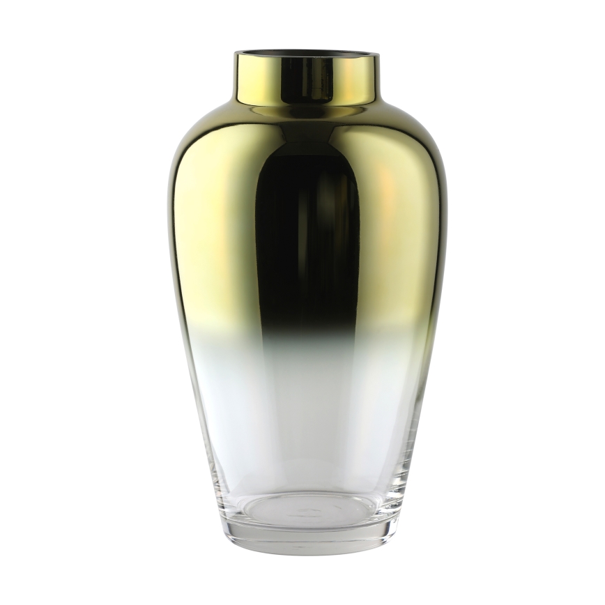 Eglo 421358 - KENYASI Glass Vase, 27 x 15.5 cm, Gold