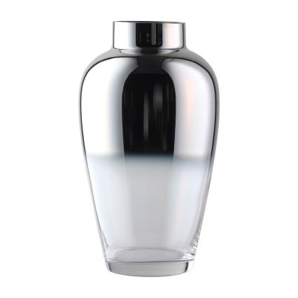 Eglo 421359 - Glass vase KENYASI 27x15,5 cm polished chrome