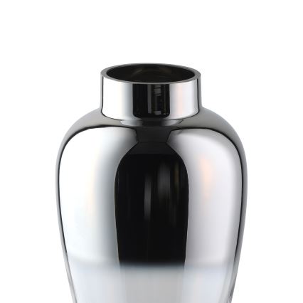 Eglo 421359 - Glass vase KENYASI 27x15,5 cm polished chrome