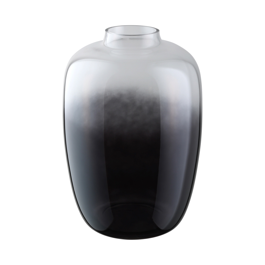 Eglo 421392 - CULASI Glass Vase 35.5 x 24.5 cm, Black/Smoked