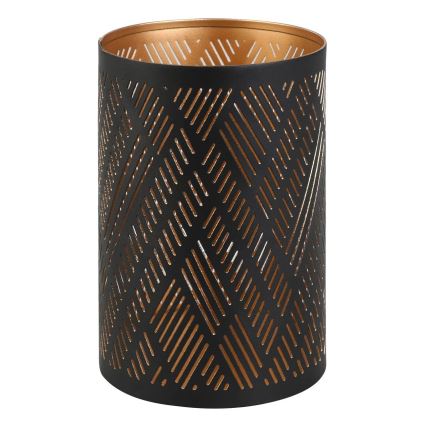 Eglo - Candlestick 15x10 cm black/gold