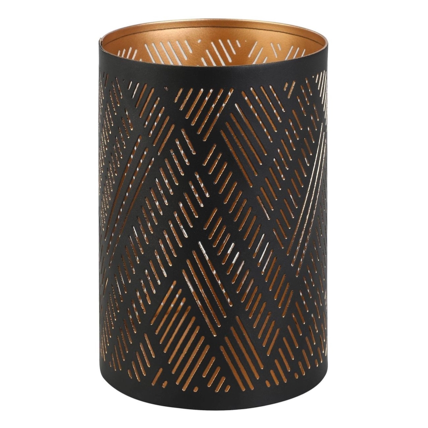 Eglo - Candlestick 15x10 cm black/gold