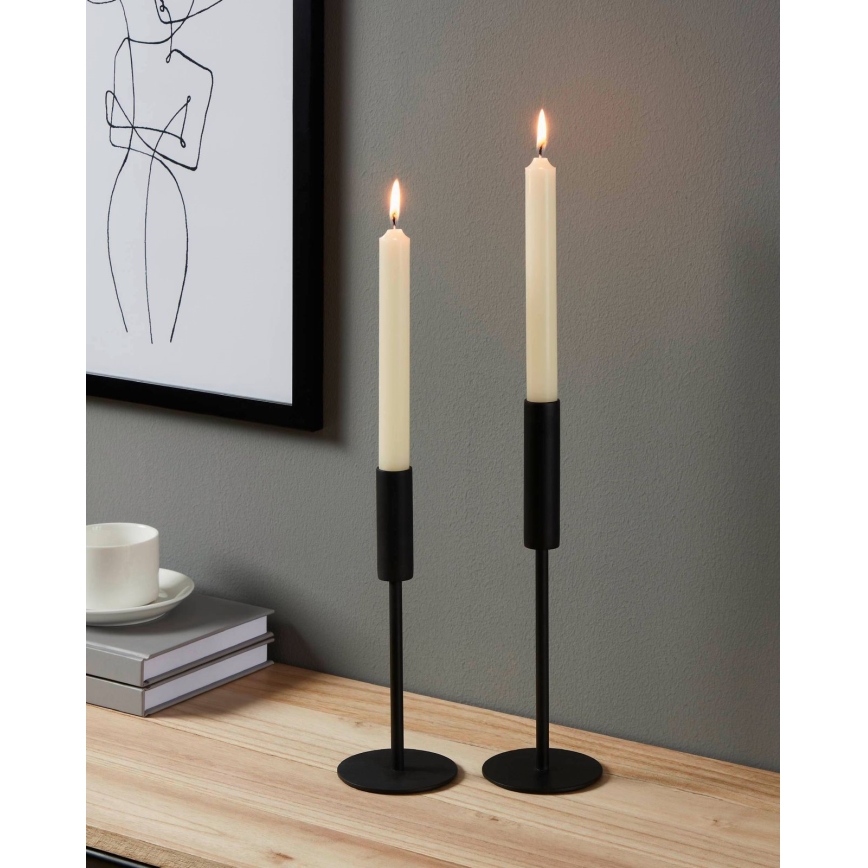 Eglo - Candlestick 26x8,5 cm black