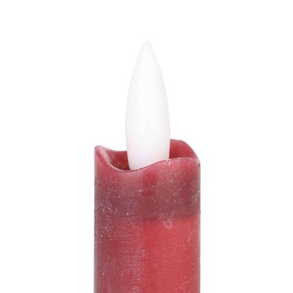 Eglo - SET 2x LED Candle LED/1xAAA 15 cm red