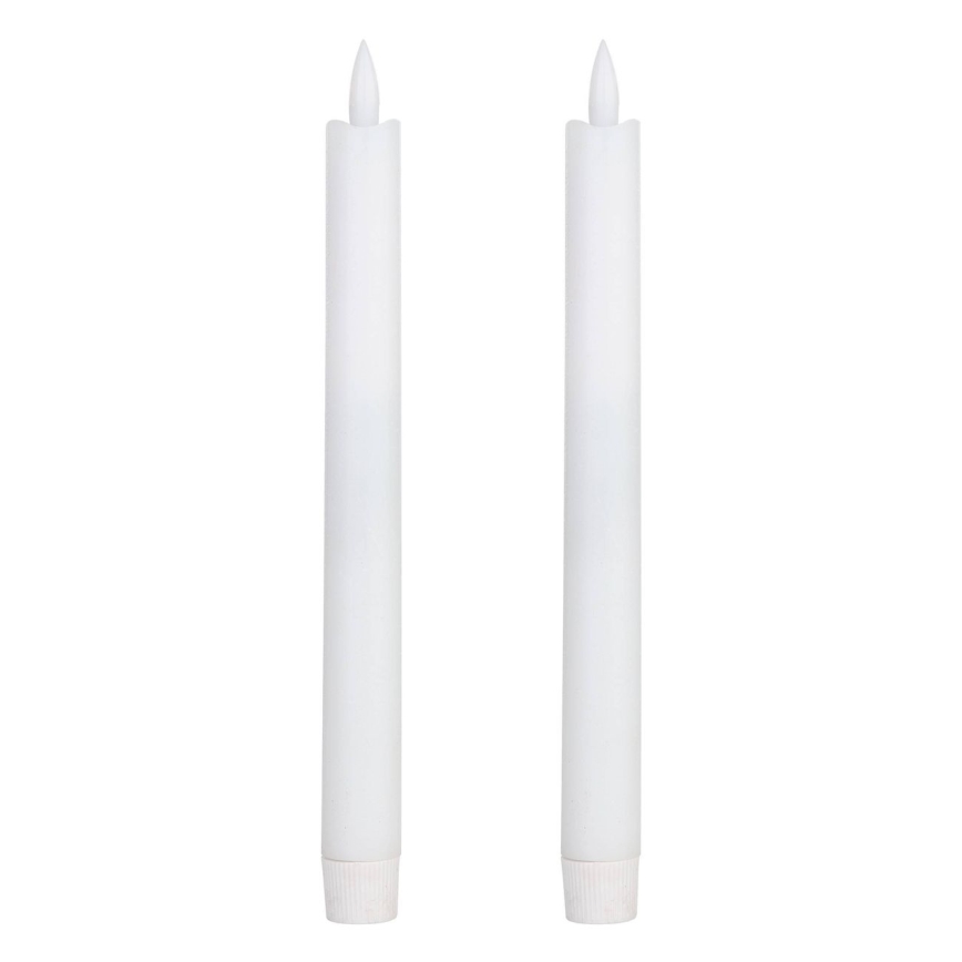 Eglo - SET 2x LED Candle LED/1xAAA 24,5 cm white