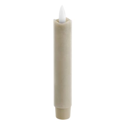 Eglo - SET 2x LED Candle LED/1xAAA 15 cm beige