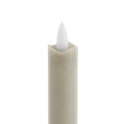 Eglo - SET 2x LED Candle LED/1xAAA 15 cm beige