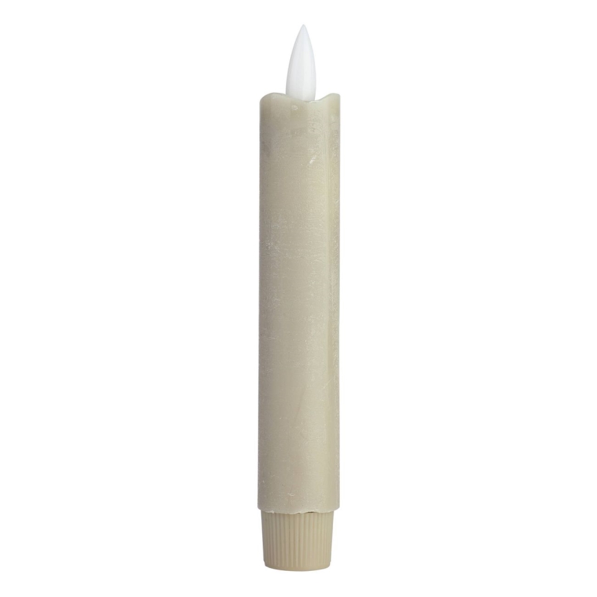 Eglo - SET 2x LED Candle LED/1xAAA 15 cm beige
