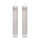 Eglo 422223 - SET 2x LED Candle ANTANABE LED/1xAAA 15 cm grey