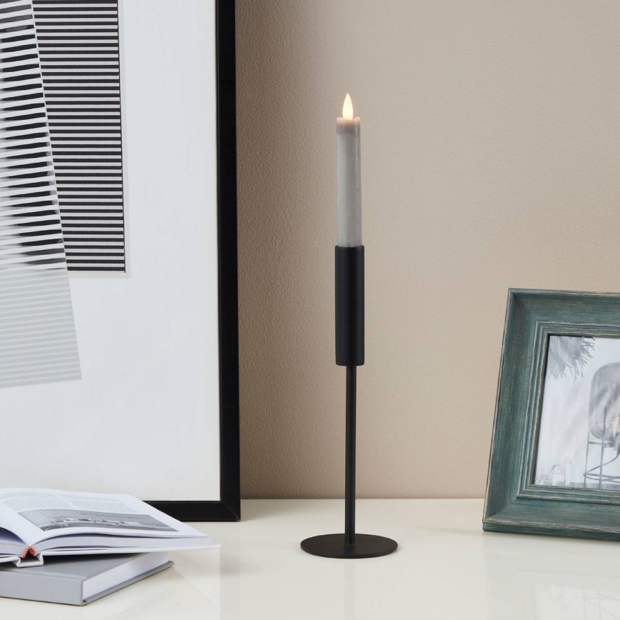 Eglo 422223 - SET 2x LED Candle ANTANABE LED/1xAAA 15 cm grey