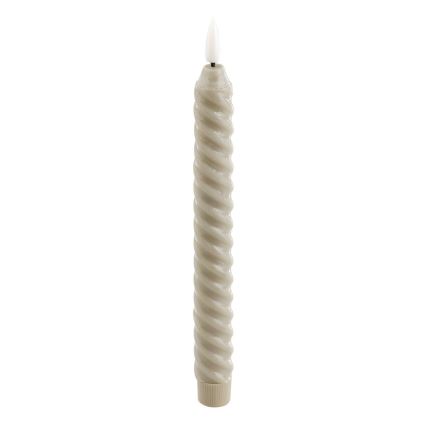 Eglo - SET 2x LED Candle LED/1xAAA 24,5 cm beige