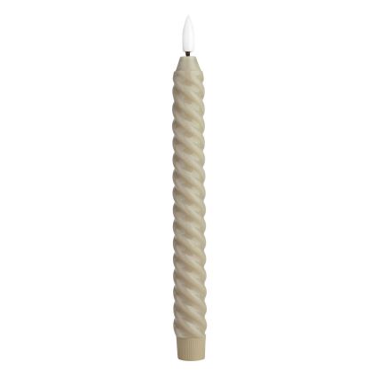 Eglo - SET 2x LED Candle LED/1xAAA 24,5 cm beige