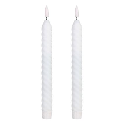 Eglo - SET 2x LED Candle LED/1xAAA 25 cm white