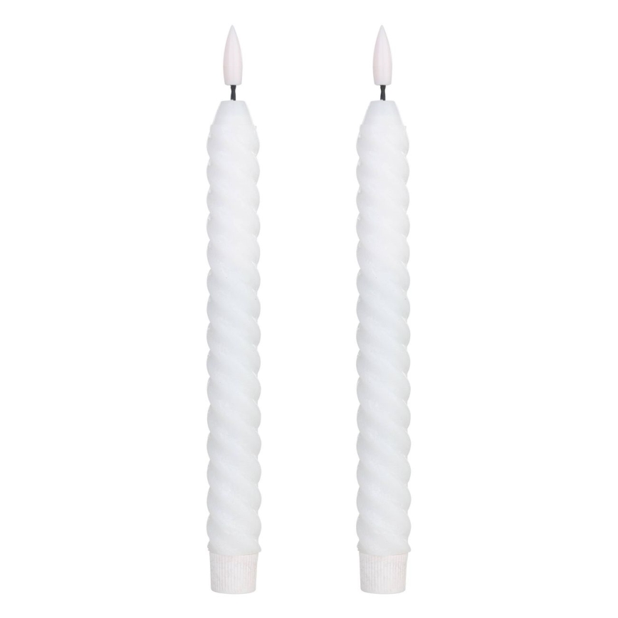 Eglo - SET 2x LED Candle LED/1xAAA 25 cm white