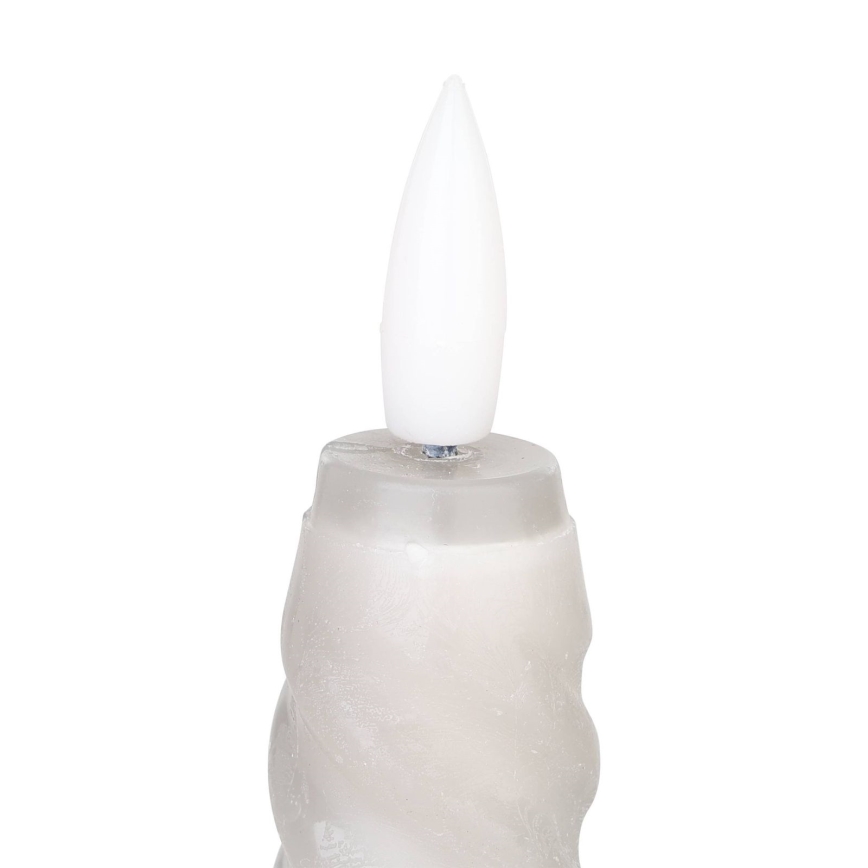 Eglo - SET 2x LED Candle LED/1xAAA 15 cm grey