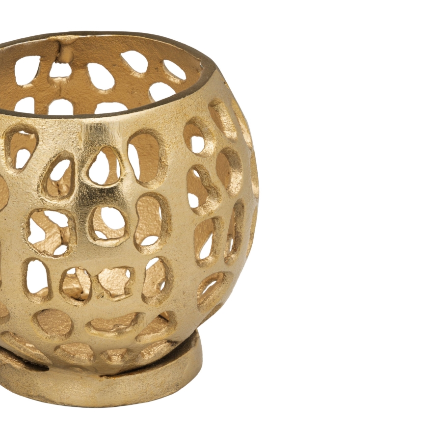 Eglo - Candlestick 9,5x9,5 cm gold