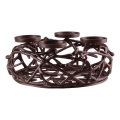Eglo 422731 - OROQUIETA Candle Holder 13,5x35 cm brown