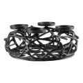 Eglo 422732 - OROQUIETA Candle Holder, 13.5 x 35 cm, Black