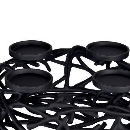 Eglo 422732 - OROQUIETA Candle Holder, 13.5 x 35 cm, Black