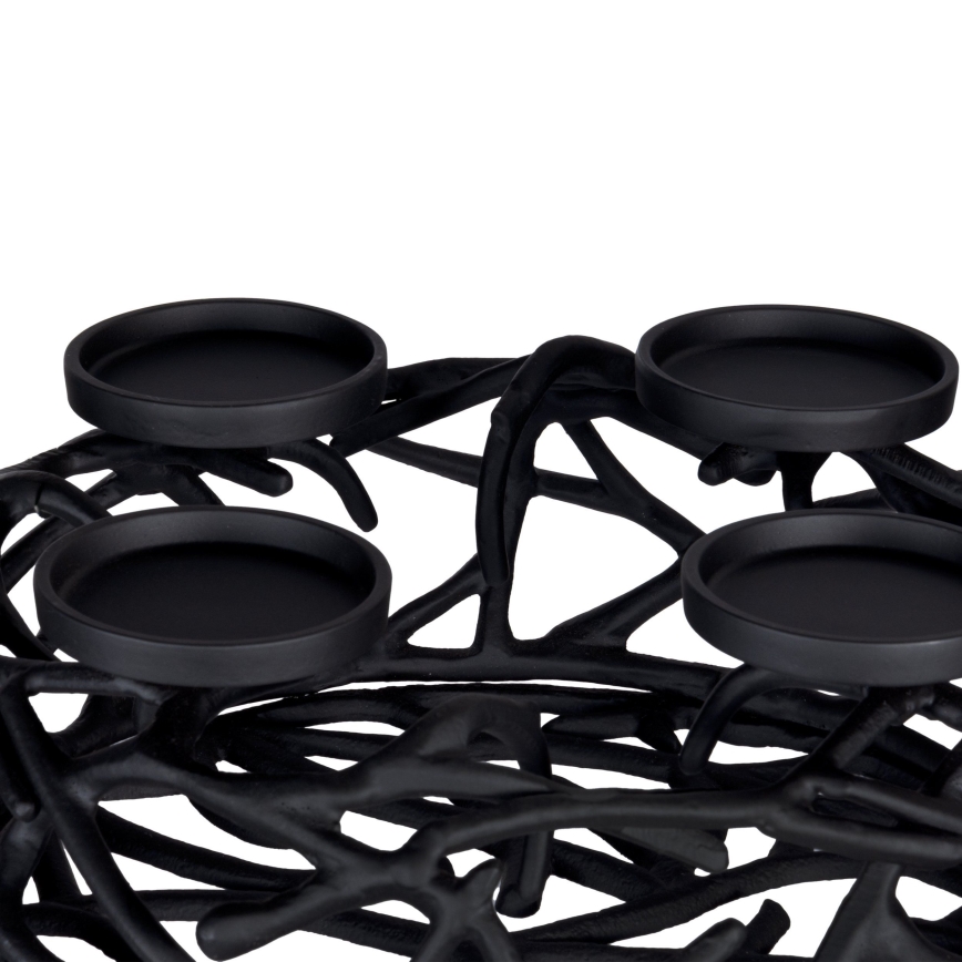 Eglo 422732 - OROQUIETA Candle Holder, 13.5 x 35 cm, Black