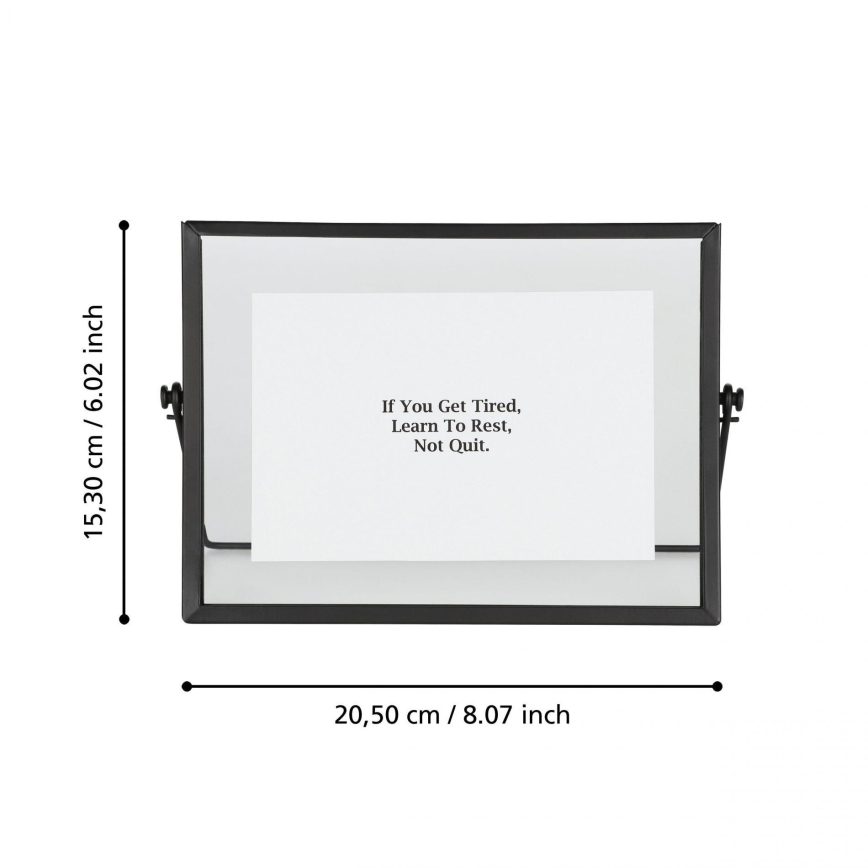 Eglo - Photo frame 10x15 cm black