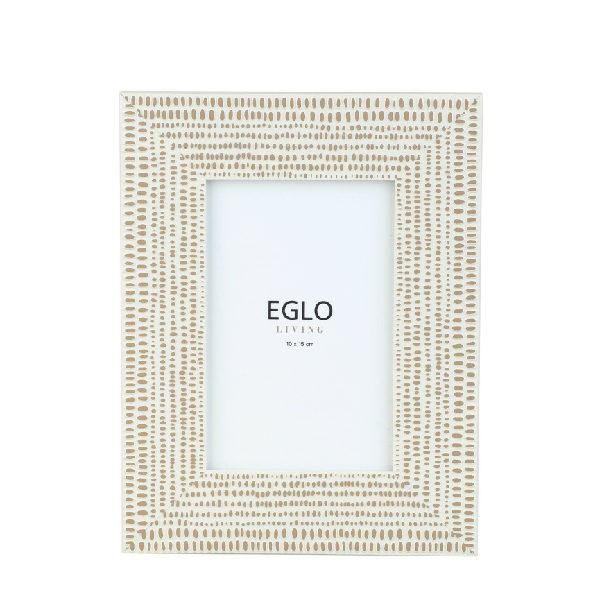 Eglo - Photo frame 10x15 cm creamy