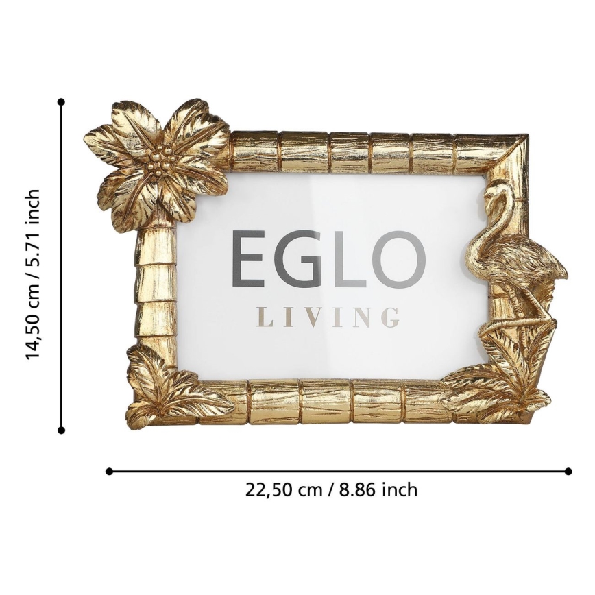 Eglo - Photo frame 10x15 cm gold