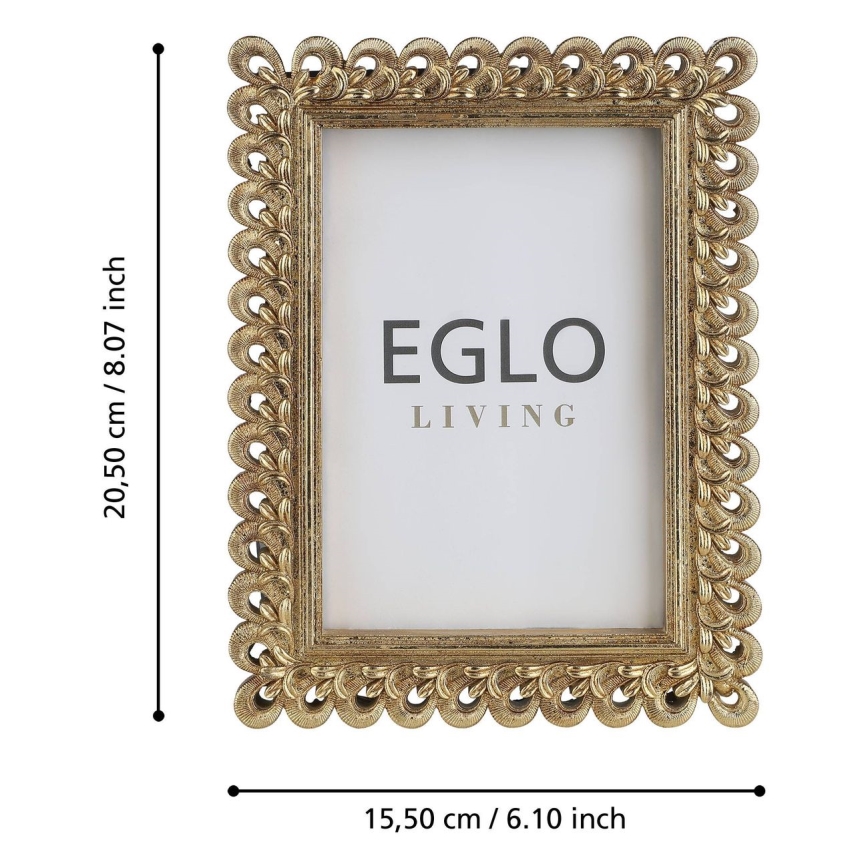 Eglo - Photo frame 10x15 cm gold
