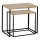 Eglo 424006 - TOZAWA Set of 2 Side Tables, Brown/Black