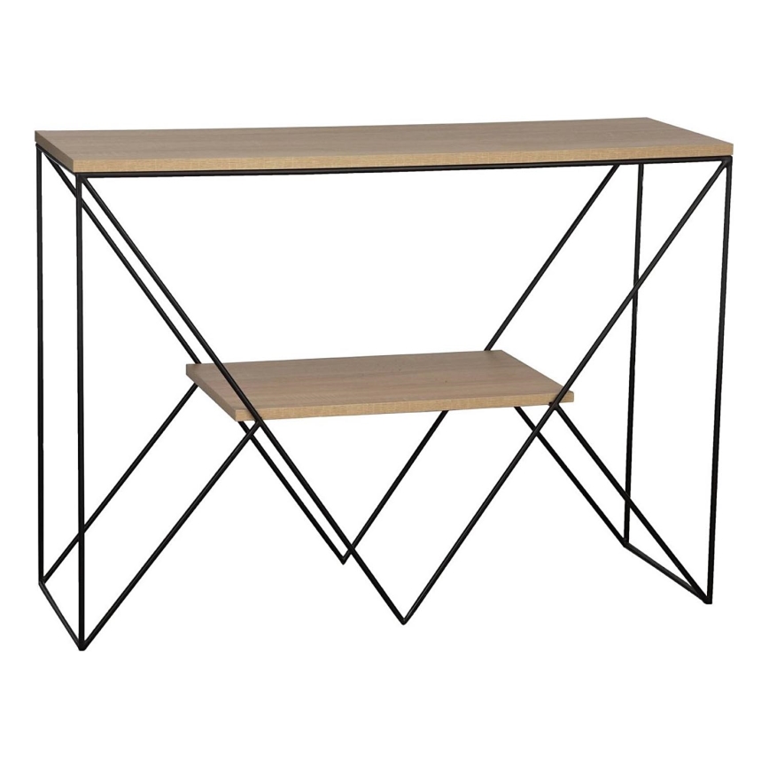 Eglo 424016 - OTAWARA Side Table 77x106 cm Brown/Black
