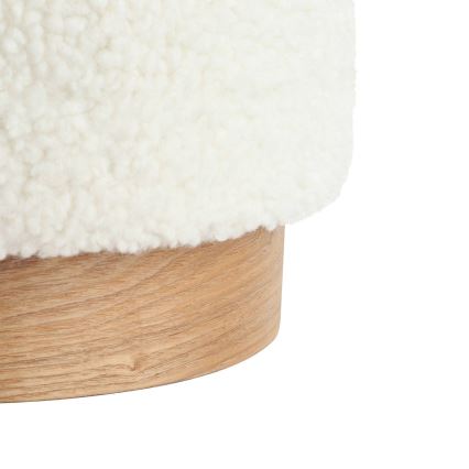 Eglo - SET 2x Stool d. 30,5/37 cm white