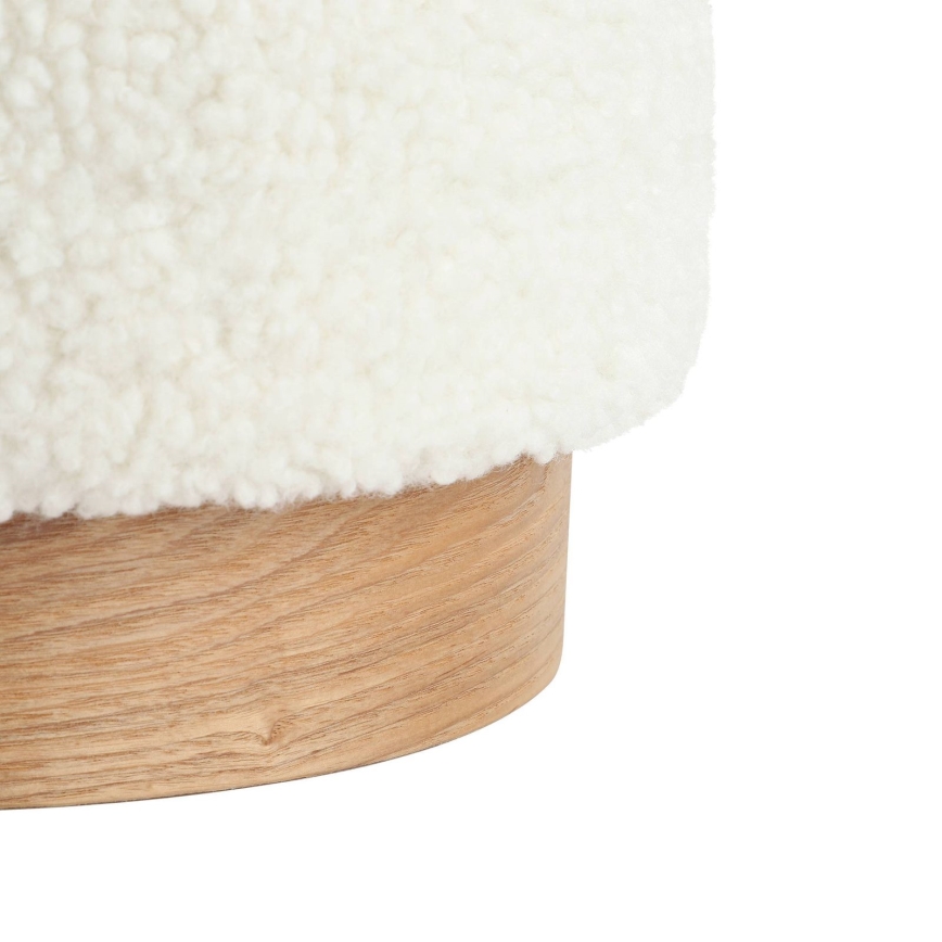 Eglo - SET 2x Stool d. 30,5/37 cm white