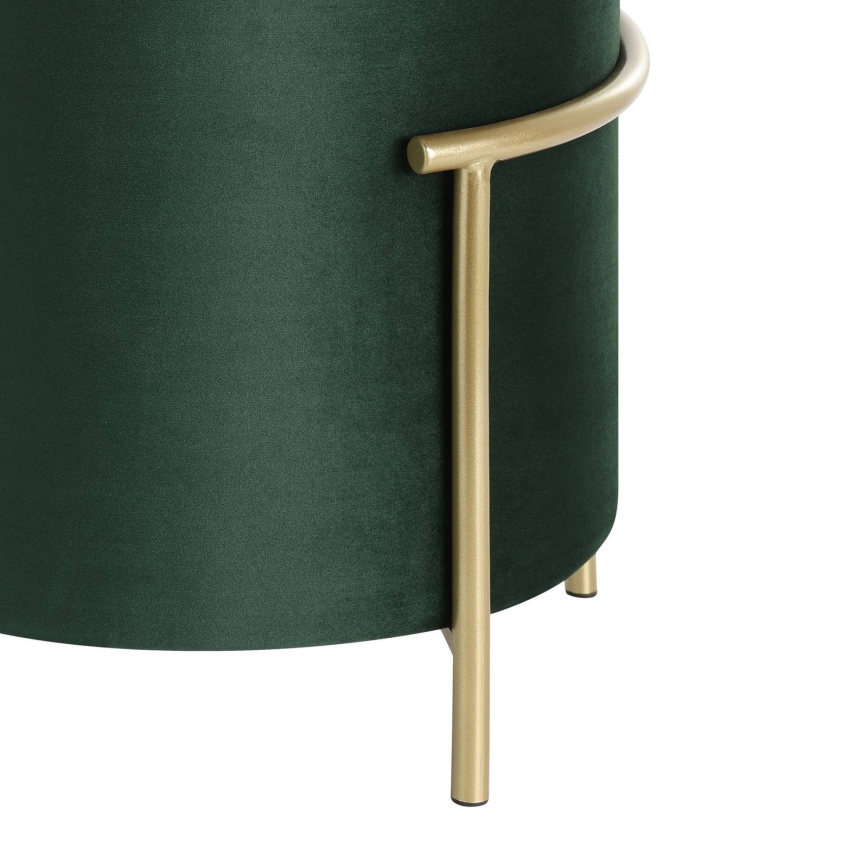 Eglo - Stool 46x41 cm green/gold