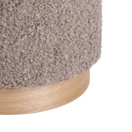 Eglo - SET 2x Stool d. 31,5/38,5 cm brown