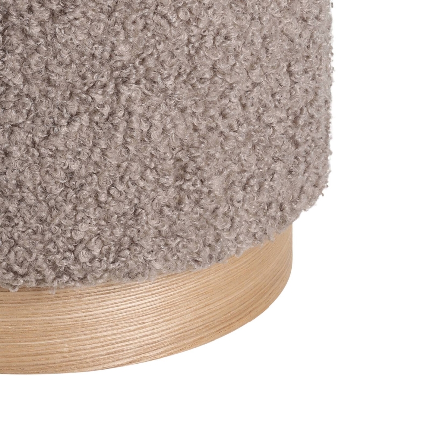 Eglo - SET 2x Stool d. 31,5/38,5 cm brown