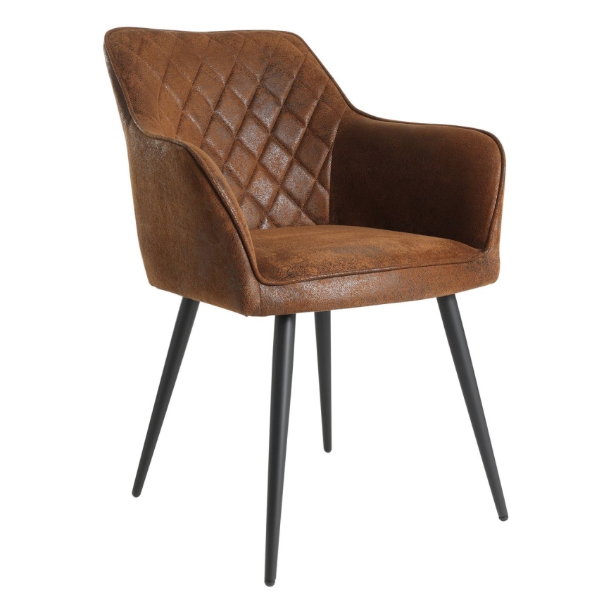 Eglo - Dining chair 81.5 x 63 cm brown
