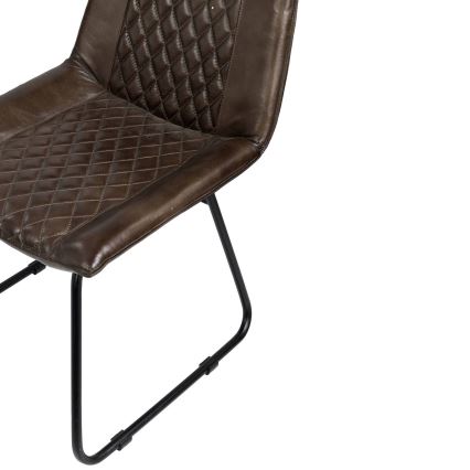 Eglo - Dining chair 88x63 cm brown