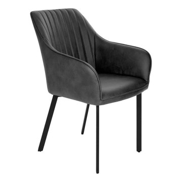 Eglo 424943 - MASANTOL Dining Chair 88 x 57 cm, Black