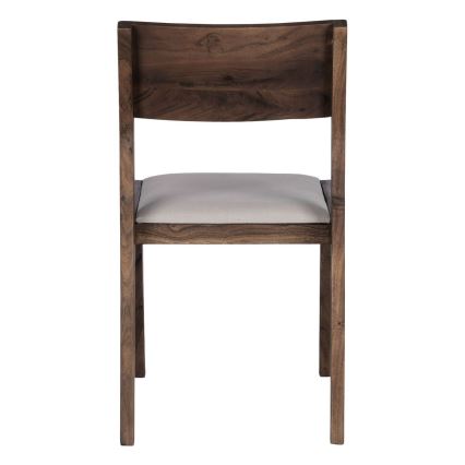 Eglo - Dining chair 84x55 cm brown/cream