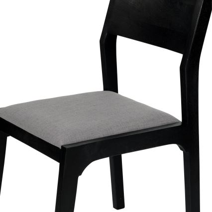 Eglo - Dining chair 84x55 cm black/grey