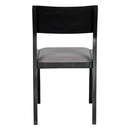 Eglo - Dining chair 84x55 cm black/grey